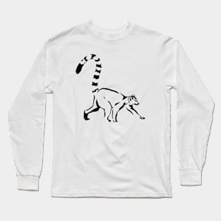 Lemur catta Long Sleeve T-Shirt